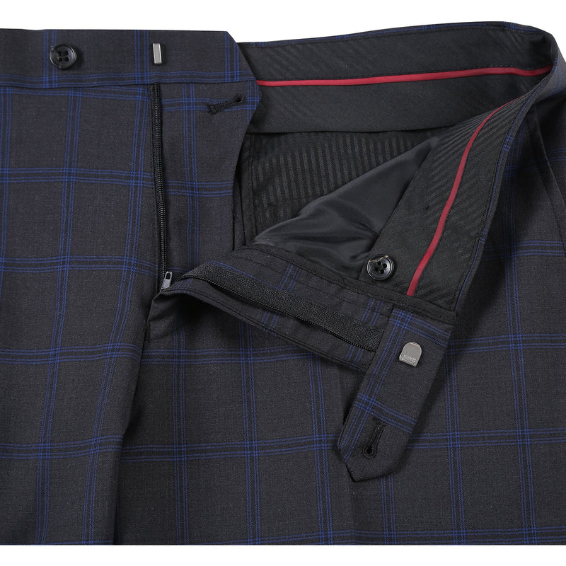 566-8 Men's New Slim Fit Wool Suits