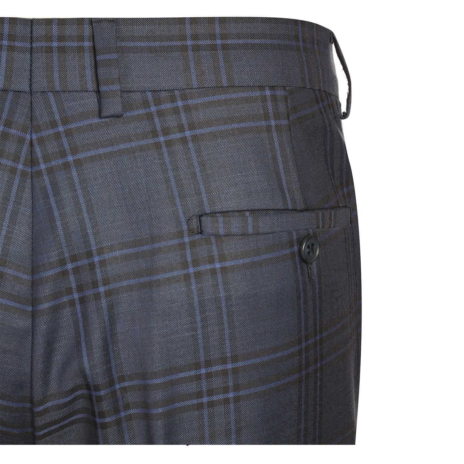 12-53-093EL Grey Check Suit