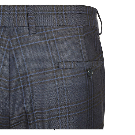 12-53-093EL Grey Check Suit