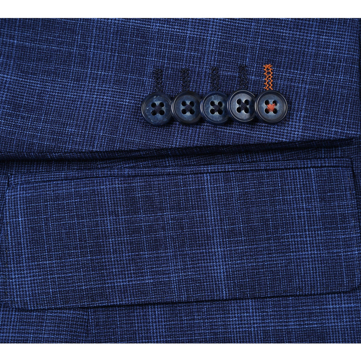 82-53-411EL Slim Fit Blue Notch Suit