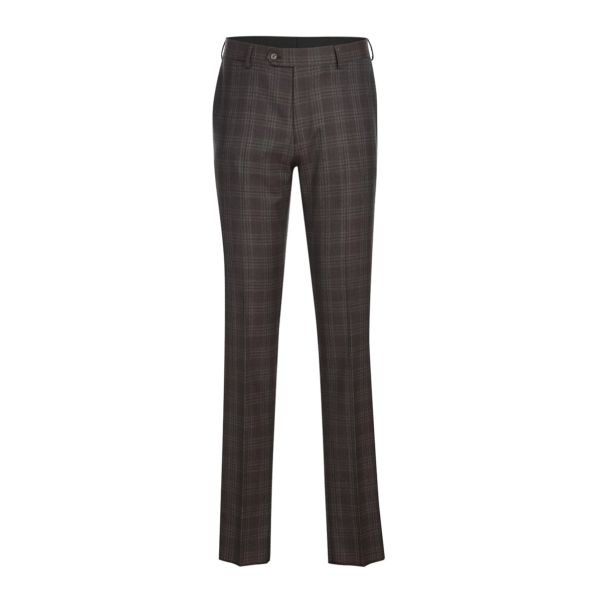 EL12-58-555 Brown Check Suit