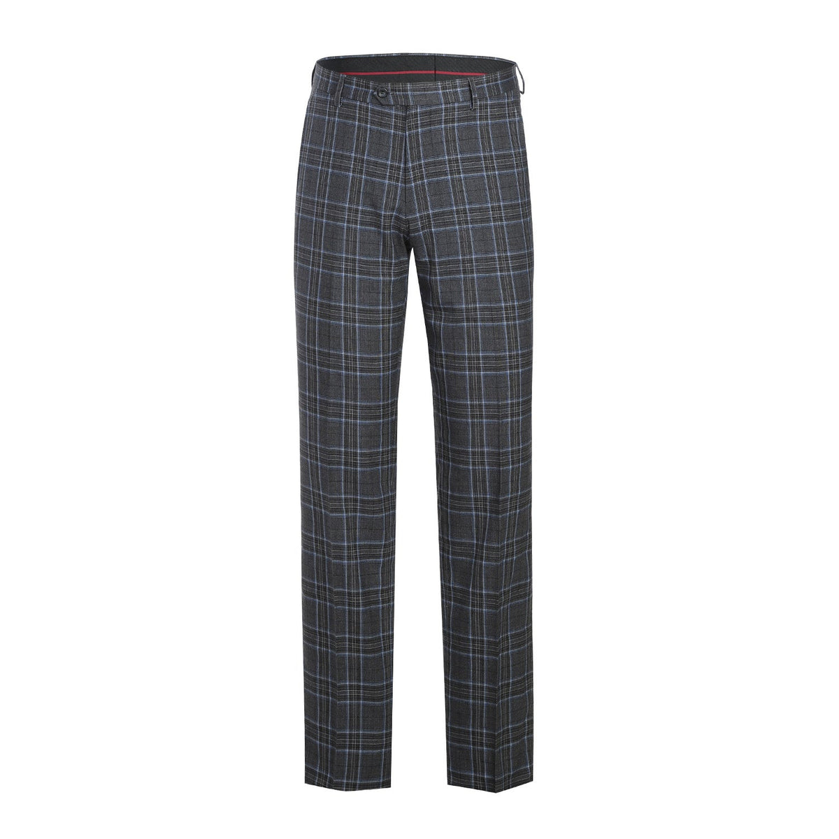 293-28 Men's Slim Fit Checked Suits