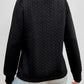 Texture Round Neck Long Sleeve Sweatshirt