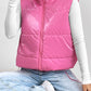 Zip Up Collared Vest