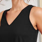 V-Neck Curved Hem Tank