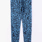 Leopard Print Wide Waistband Leggings