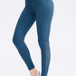 Wide Waistband Slim Fit Long Sports Pants