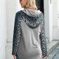 Ivy Lane Leopard Raglan Sleeve Hoodie