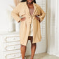 Culture Code Full Size Tied Trench Coat with Pockets