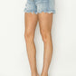 RISEN Raw Hem Denim Shorts