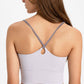 Crisscross Back Scoop Neck Sports Cami