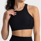 Wide Strap Cropped Sport Tank