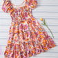 Floral Smocked Tiered Dress