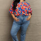 Hailey & Co New Season Plus Size Floral Blouse