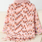 Fringe Fuzzy Open Front Poncho