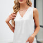 V-Neck Wide Strap Tank