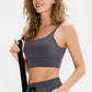 Scoop Neck Long Active Bra