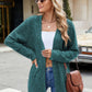 Open Front Long Sleeve Cardigan