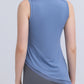 Round Neck Sleeveless Sports Tank Top