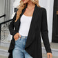 Open Front Long Sleeve Cardigan