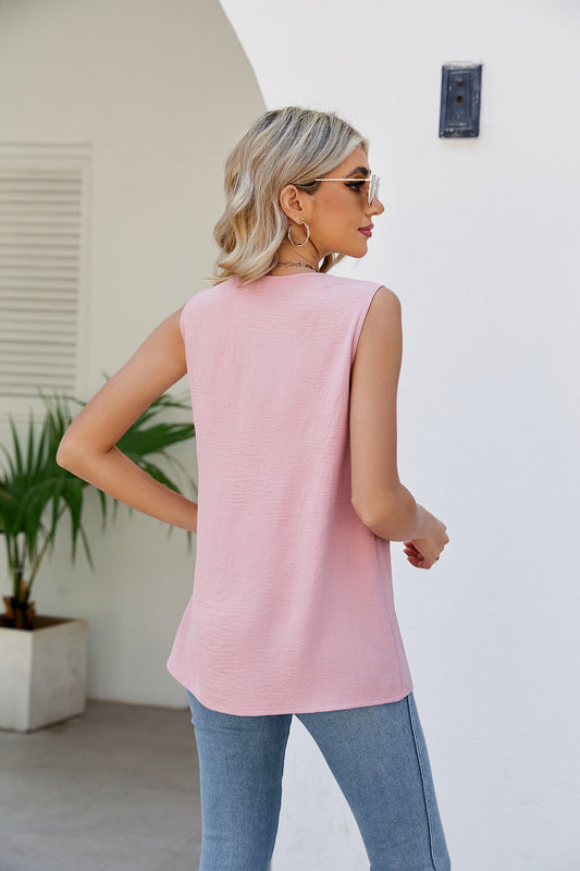 V-Neck Tunic Tank Top