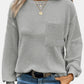 Mandy Round Neck Long Sleeve T-Shirt