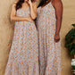 HEYSON Take Your Chances Full Size Floral Halter Neck Maxi Dress