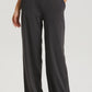 Straight Leg Sports Pants with Pockets