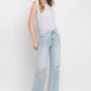 Vervet by Flying Monkey 90'S Vintage Super High Rise Flare Jeans