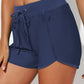 Drawstring Waist Swim Shorts