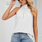 Tied Grecian Neck Tank