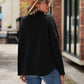 Button Up Collared Neck Long Sleeve Shirt