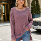 Round Neck Long Sleeve T-Shirt