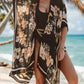 Printed Open Front Cover-Up