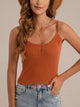 Scoop Neck Cami Caramel