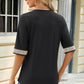 V-Neck Half Sleeve T-Shirt