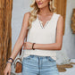 Heathered Notched Wide Strap Tank