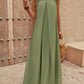 Tie-Shoulder Smocked Maxi Dress