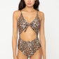 Marina West Swim Lost At Sea Cutout One-Piece Swimsuit