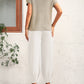 Round Neck Raglan Sleeve Tee and Long Pants Set