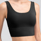 Scoop Neck Wide Strap Active Tank