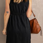 Sleeveless Button Down Mini Magic Dress