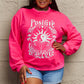 Simply Love Full Size POSITIVE ENERGY Graphic Sweatshirt