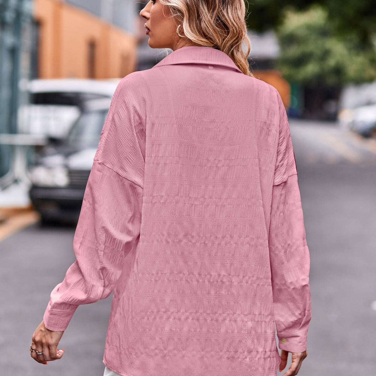 Dropped Shoulder Longline Shirt
