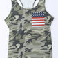 Camouflage Wide Strap Tank