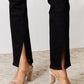 BAYEAS Slit Bootcut Jeans