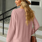 V-Neck Long Sleeve T-Shirt