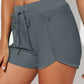 Drawstring Waist Swim Shorts