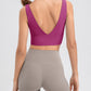 Scoop Neck Wide Strap Active Tank