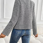 Perfee Plaid Long Sleeve Outerwear